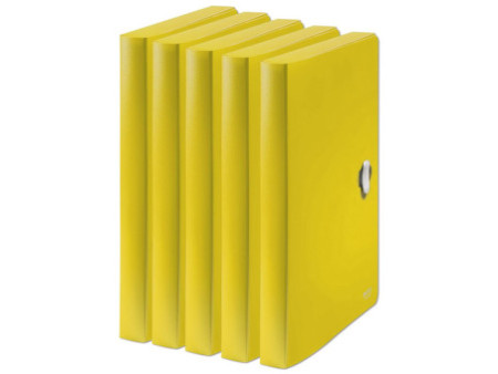 LEITZ Boîte de rangement Recycle, 30 mm, A4, PP, jaune