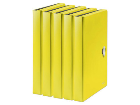 LEITZ Trieur ménager Recycle, A4, PP, 6 compartiments, jaune
