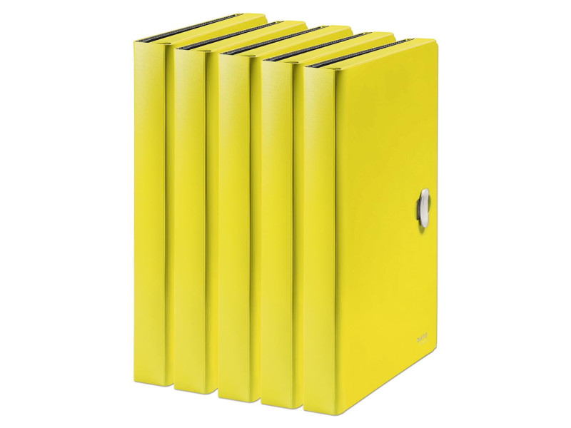 LEITZ Trieur ménager Recycle, A4, PP, 6 compartiments, jaune