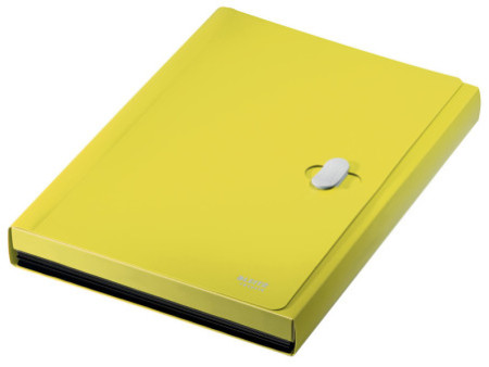 LEITZ Trieur ménager Recycle, A4, PP, 6 compartiments, jaune