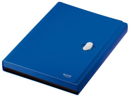 LEITZ Trieur ménager Recycle, A4, PP, 6 compartiments, bleu