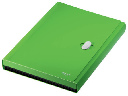 LEITZ Trieur ménager Recycle, A4, PP, 6 compartiments, vert