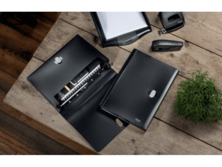 LEITZ Trieur ménager Recycle, A4, PP, 6 compartiments, noir