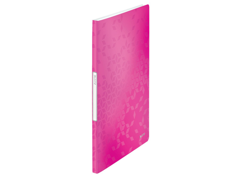 LEITZ Protège-documents WOW, A4, PP, 20 pochettes, rose