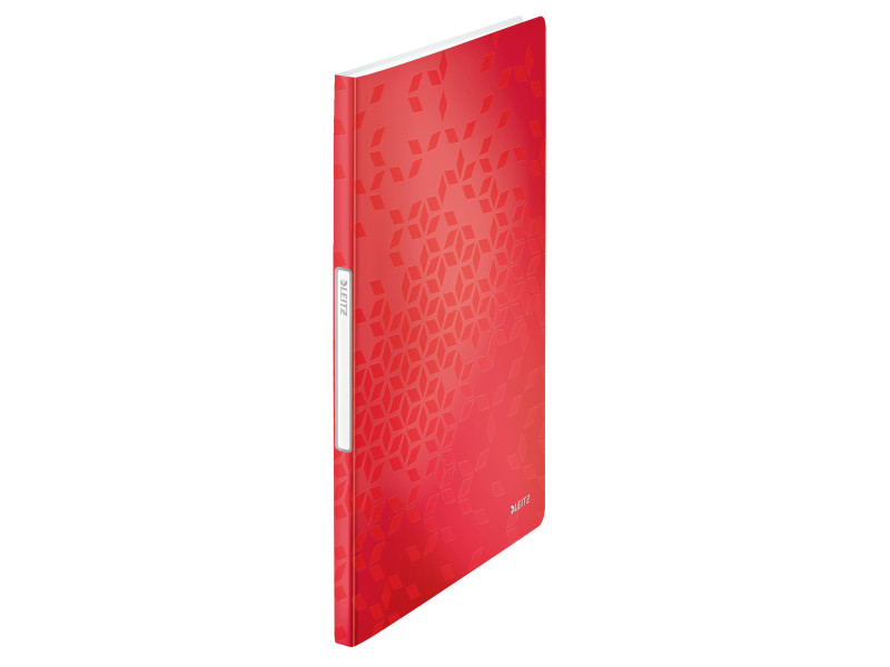 LEITZ Protège-documents WOW, A4, PP, 20 pochettes, rouge