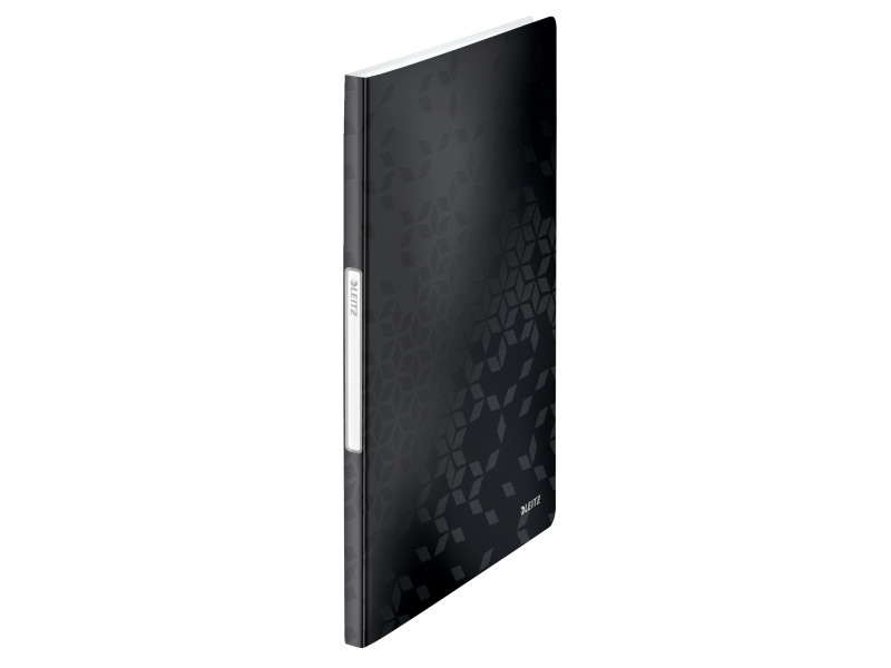 LEITZ Protège-documents WOW, A4, PP, 20 pochettes, noir