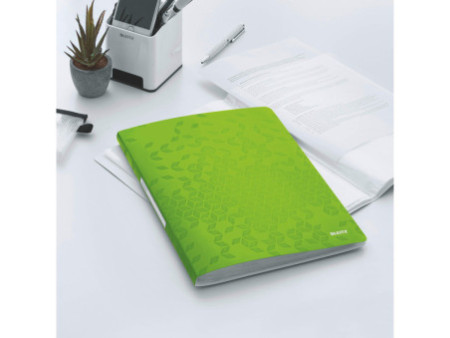 LEITZ Protège-documents WOW, A4, PP, 40 pochettes, vert