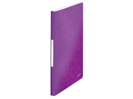 LEITZ Protège-documents WOW, A4, PP, 40 pochettes, violet