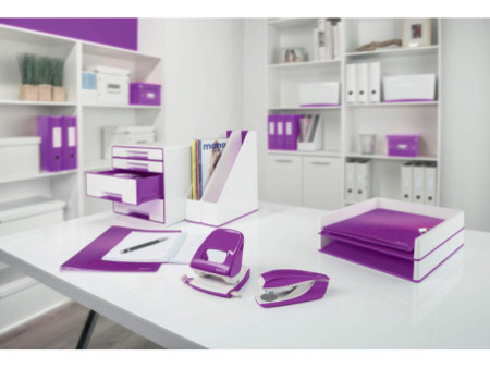 LEITZ Chemise de rangement WOW, A4, PP, violet