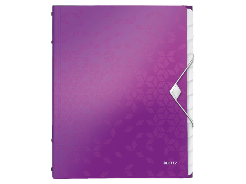 LEITZ Chemise de rangement WOW, A4, PP, violet