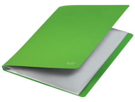 LEITZ Protège-documents Recycle, A4, PP, 20 pochettes, vert