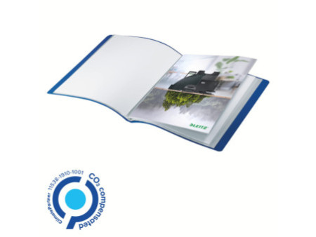 LEITZ Protège-documents Recycle, A4, PP, 40 pochettes, bleu