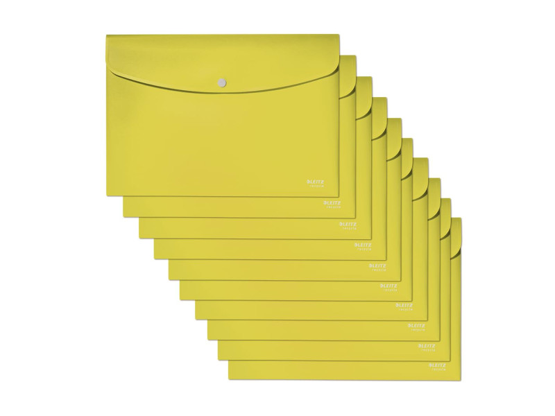 LEITZ Pochette à documents Recycle, A4, PP, jaune