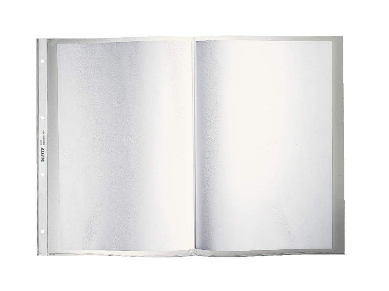 LEITZ Pochette perforée, A3 paysage, PP, grainé, 0,12 mm