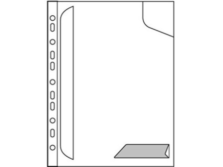 LEITZ Pochette CombiFile, A4, PP, 0,20 mm, bleu