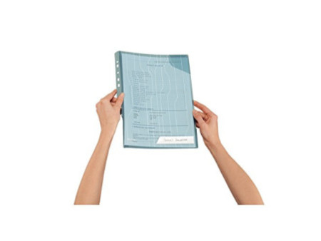 LEITZ Pochette CombiFile, A4, PP, 0,20 mm, bleu