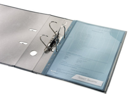 LEITZ Pochette CombiFile, A4, PP, 0,20 mm, bleu