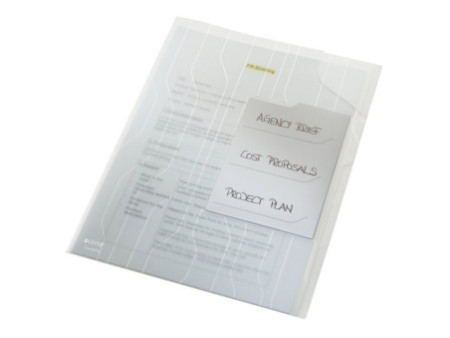 LEITZ chemise trieur CombiFile, A4, PP, grainé, 0,20 mm