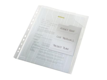 LEITZ chemise trieur CombiFile, A4, PP, grainé, 0,20 mm