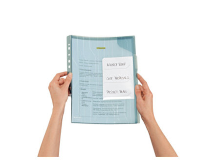 LEITZ chemise trieur CombiFile, A4, PP, bleu, 0,20 mm