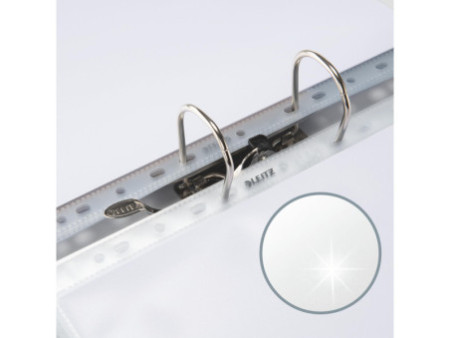LEITZ Pochette perforée, A4, PP, transparent, 0,08 mm