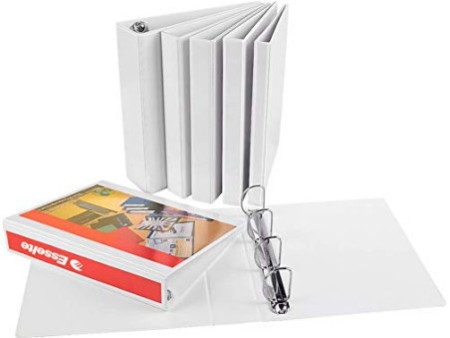 Esselte Classeur personnalisable Essentials, A4, blanc