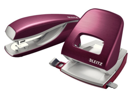 LEITZ Perforateur Style Nexxt 5006, rouge granat, capacité: