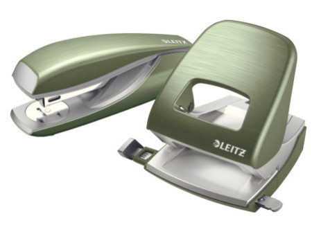 LEITZ Perforateur Style Nexxt 5006, vert seladon, capacité: