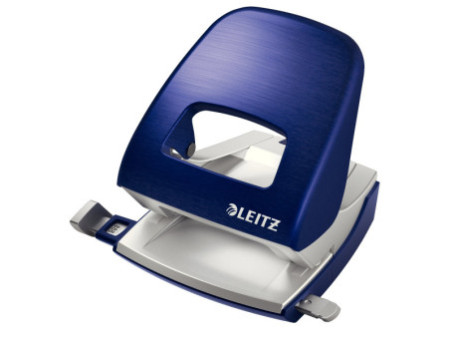 LEITZ Perforateur Style Nexxt 5006, bleu titan, capacité: 30