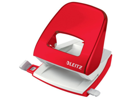 LEITZ Perforateur Nexxt 5008, en carton, rouge
