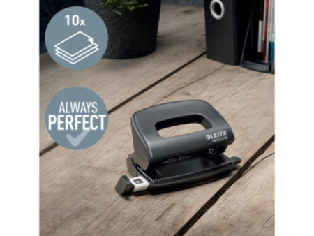 LEITZ Perforateur Mini NeXXt Recycle, rouge