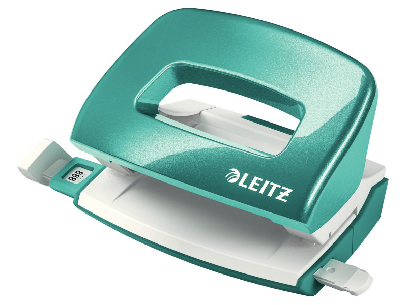 LEITZ Mini perforateur Nexxt 5060, en carton, menthe