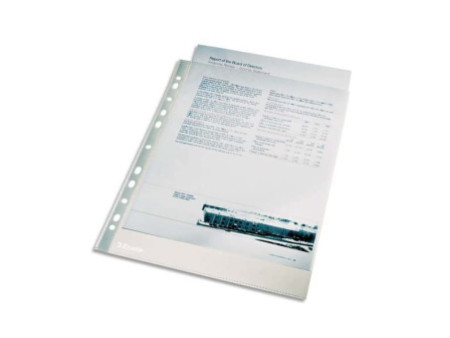 Esselte Pochette perforée Economy, A4, PP, transparent