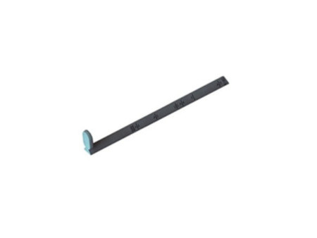 LEITZ Réglette de guidage pour perforateur 5180, gris foncé