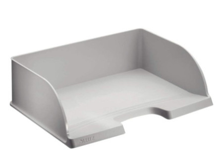LEITZ Corbeille à courrier Plus Jumbo, A4 paysage, gris