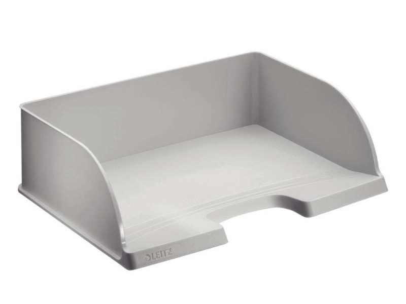 LEITZ Corbeille à courrier Plus Jumbo, A4 paysage, gris