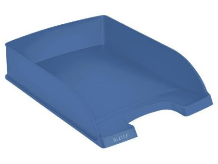LEITZ Corbeille à courrier Recycle, A4, polystyrène, bleu