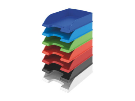 LEITZ Corbeille à courier Plus Standard, A4, vert clair