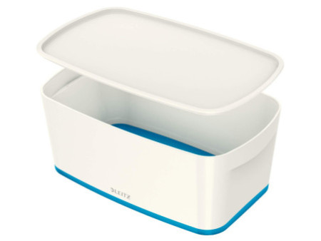 LEITZ Boîte de rangement My Box, 5 litres, blanc / bleu