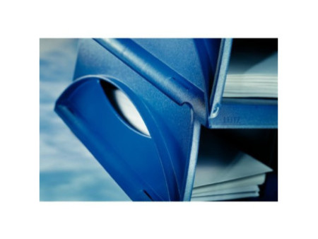 LEITZ bac à courrier Sorty, format A4/C4 paysage, bleu