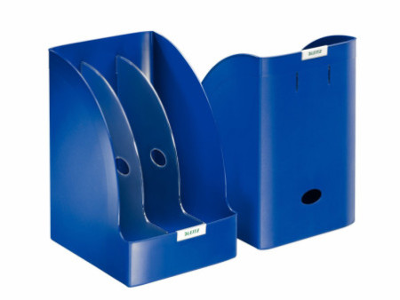 LEITZ porte-revue Plus Jumbo, A4, polystyrène, bleu