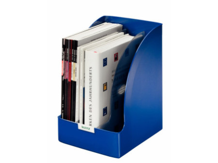 LEITZ porte-revue Plus Jumbo, A4, polystyrène, bleu