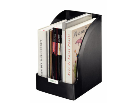 LEITZ Porte-revue Plus Jumbo, format A4, polystyrène, noir