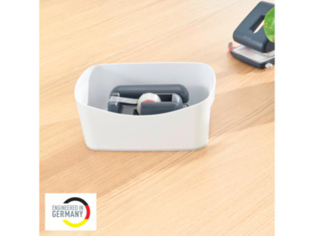 LEITZ Bac de rangement My Box, A5, blanc/gris
