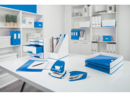 LEITZ Plumier My Box, long, blanc/bleu