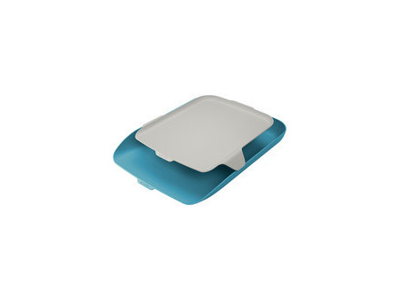 LEITZ Corbeille à courrier Cosy avec organisateur, A4, gris