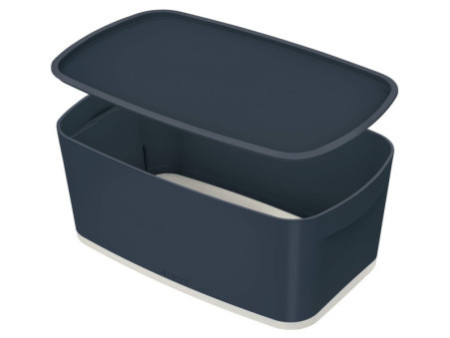 LEITZ Boîte de rangement My Box Cosy, 5 litres, gris