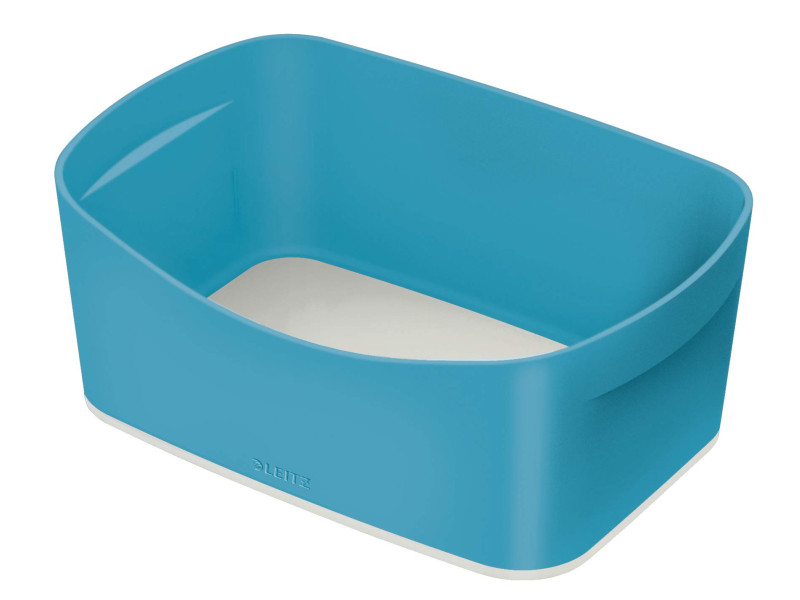 LEITZ Bac de rangement My Box Cosy, A5, bleu/gris clair