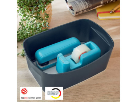 LEITZ Bac de rangement My Box Cosy, A5, gris/gris clair