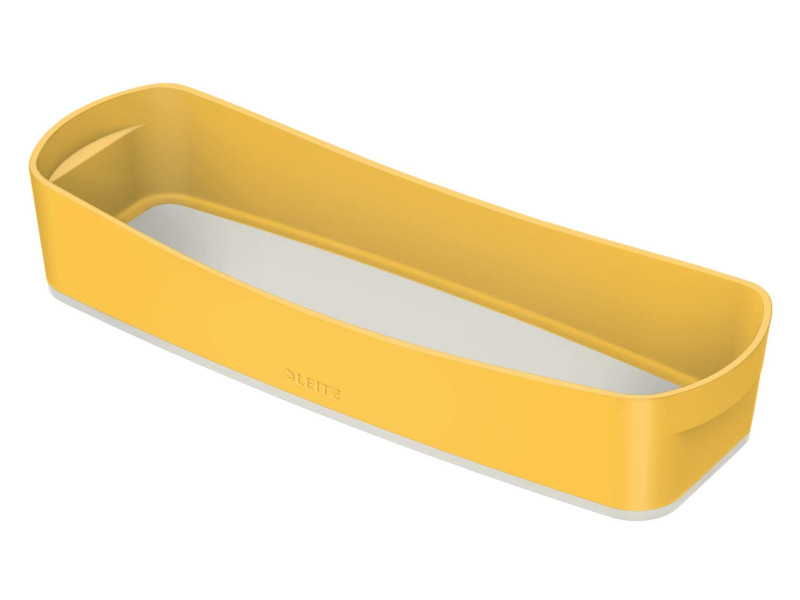 LEITZ Bac de rangement My Box Cosy, long, jaune